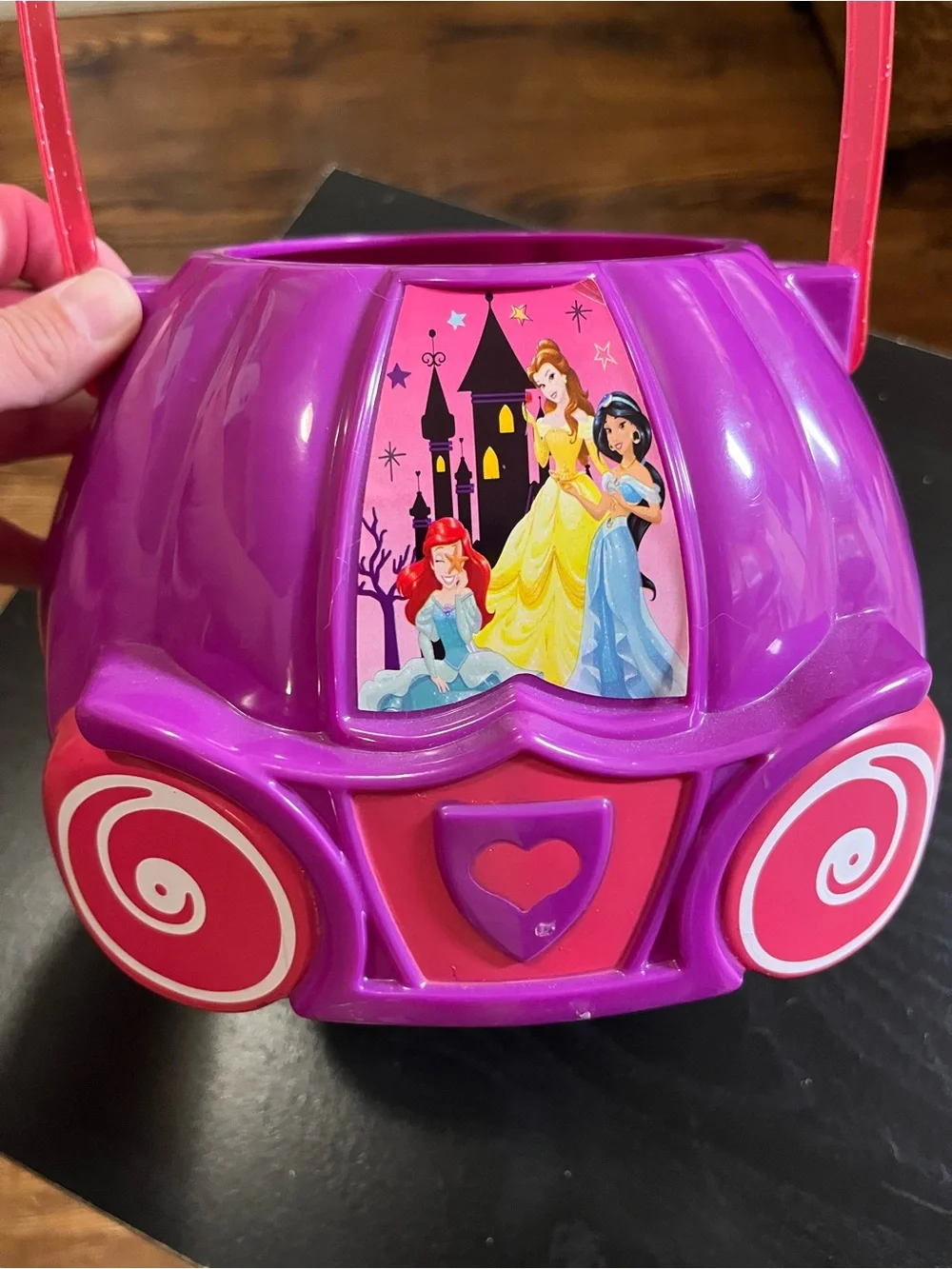 Disney Princess Carriage Halloween Candy Pail